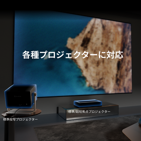 100/120インチ-固定フレーム式マットホワイトスクリーン