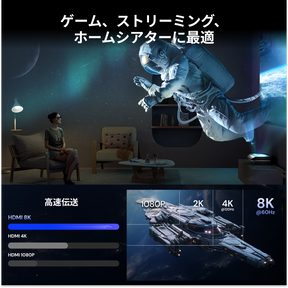 Valerion HDMI® 2.1 認証 超高速ケーブル（12 meters）
